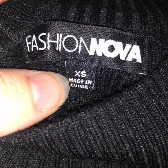 Fashion Nova Laura ribbed mesh bodycon midi dress - Picture 9 of 10